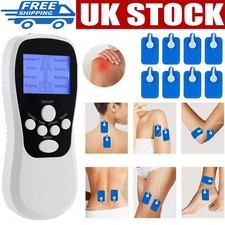 TENS Machine for Pain Relief Unit Muscle Stimulator Dual Channel Electric Pulse