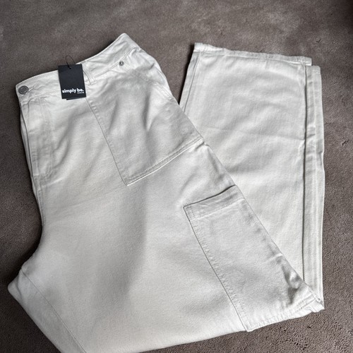 Bnwt size cargo style cream - style,