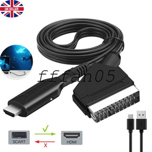 Hdmi scart cable portable - hdmi, to