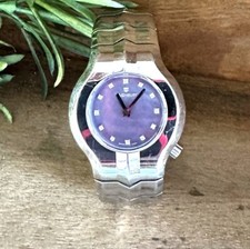 Tag Heuer Alter Ego WP131C Ladies Watch Diamond Blue Dial EUC