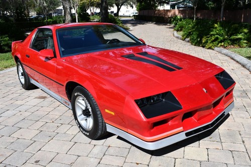 1982 chevrolet camaro - chevrolet, red-gray