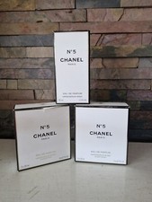 Chanel No 5 x 3 Empty Bottle / Box Set. Eau De Parfum  / 20ml / 35ml. USED