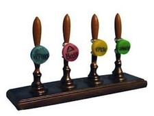 Beer Pumps, Dolls House Miniature, Pub, Bar, Public establishment , Drink