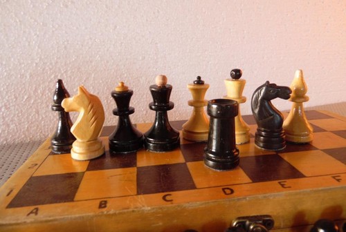 Vintage soviet russian - soviet, wooden