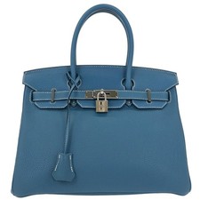 Hermes Blue Jean Togo Birkin