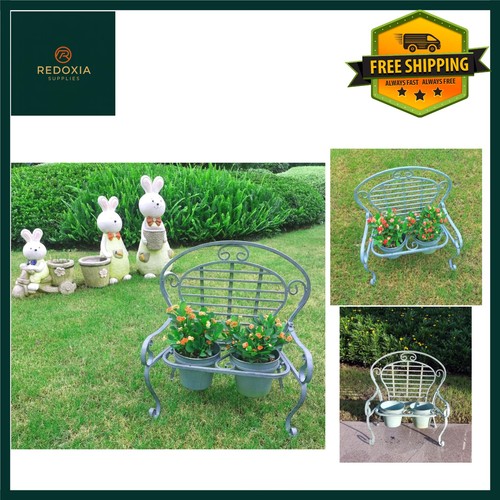 Rustic wrought iron - wrought, bench