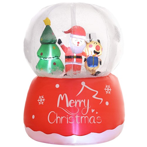 5ft inflatable snow globe - 5.5ft,