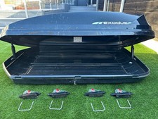 Exodus 470l Roof Box Black