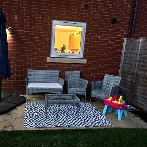Seater garden sofa - 4-seater,
