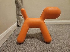 Magis Me Too “Puppy” by Eero Aarnio – Small Orange Design Dog Chair / Stool – Ex