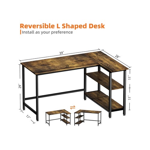 Shaped home office - home,