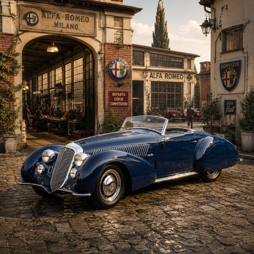 1938 alfa romeo - romeo, 2900b