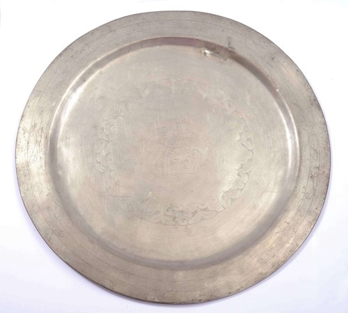 Vintage chinese pewter - pewter, 15.5"