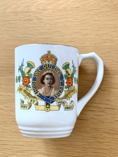 1953 royal coronation mug - royal,