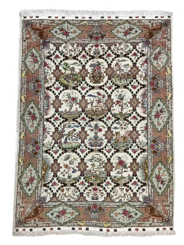 Vintage oriental hand - vintage, hand-knotted