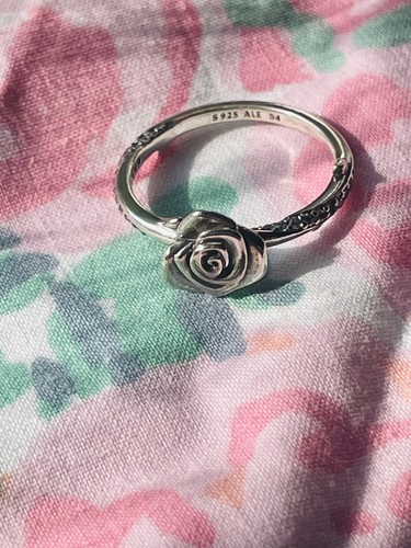 Pandora rose bloom ring - pandora, in