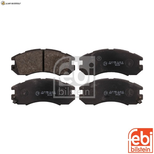 Brake pad set disc - brake,