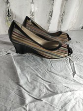 Ladies Italian Roberto Vianni Leather Shoe Size 3.5   36.5