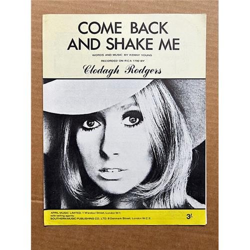 Clodagh rodgers come - come, and