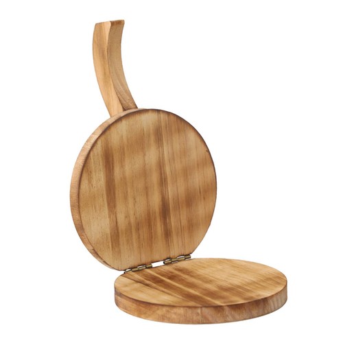 Wooden tortilla press - press, dough