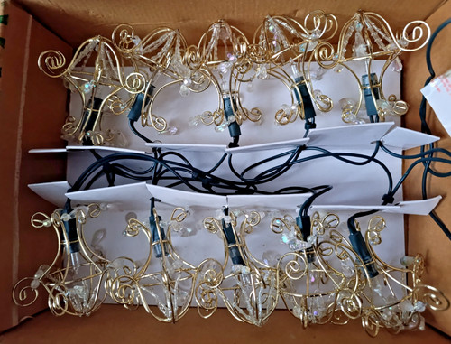 Vintage chandelier - 10,