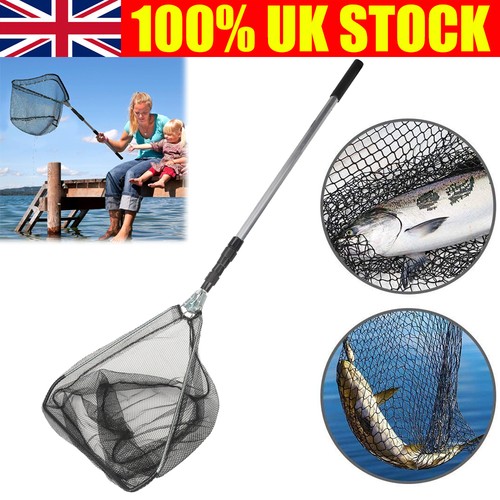 Telescopic landing net folding - telescopic,