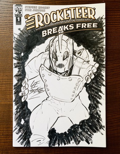 Rocketeer no1 sketch cover - sketch, /