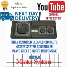 Official Sega Master System Controller Genuine Restored Control Pad Plays Great 