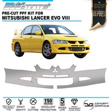 Front Bumper Stone Guard PPF Paint Protection Film For Mitsubishi lancer Evo 8
