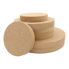 Wooden MDF Circle Square Top
