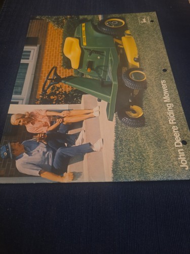 John deere riding mowers - john,
