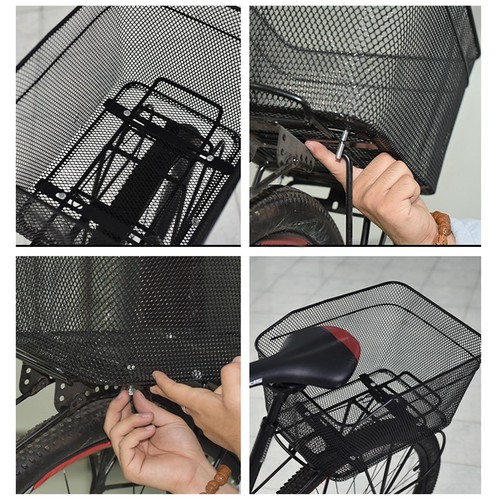 Rear bike basket dogs - rear, carrier