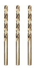 Meccion 6mm HSS Cobalt Jobber Drill Bits M35 High Speed Steel for Metal 3 pcs