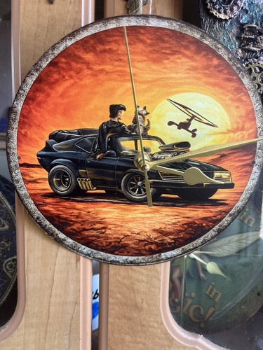 Clock mad max - steampunk, 2d