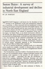 SEATON SLUICE: A SURVEY OF