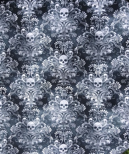Gothic skull 100 cotton - gothic,