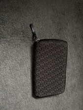DKNY Brown And Black Motif Wallet/ Purse. No Box. Used But Good Condition