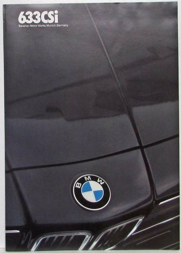 1983 bmw 633 - 633, folder