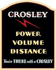 Crosley Radio - Power, Volume