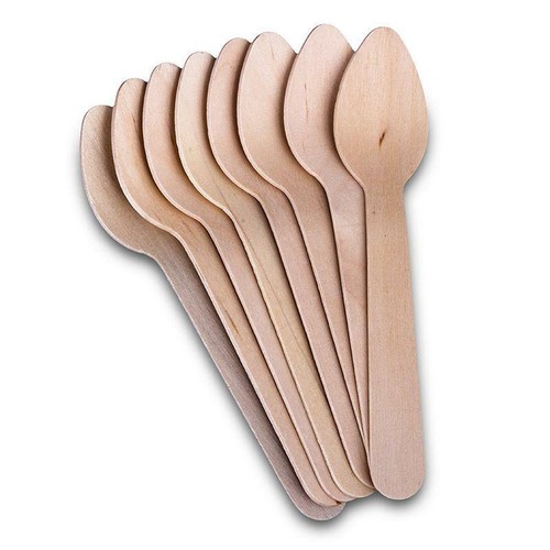Wooden tea spoons - wooden,