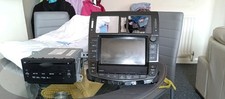 Toyota Mark X Crown OEM Display DVD Navigation Unit Set 86120-30M73  86841-30110
