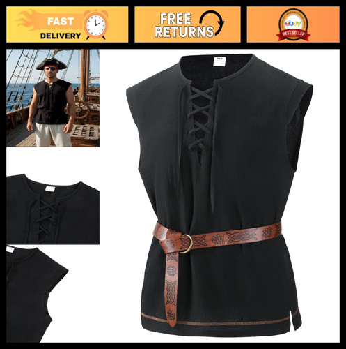 Men sleeveless renaissance - men's,