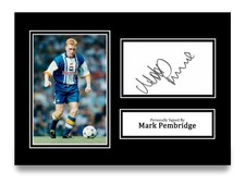 Mark Pembridge Hand Signed A4 Photo Autograph Sheffield Wednesday Display COA