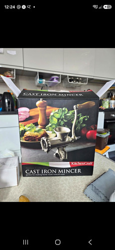 Kitchencraft cast iron mincer - kitchencraft,