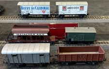 RUCO/ Liliput / Kleinbahn HO GAUGE 6 x SBB Freight Wagons