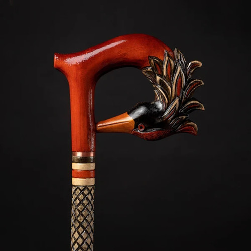 Phoenix bird walking cane - phoenix,