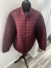 Joules Burgundy Quilted Fitted Jacket size XL Chest 48