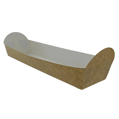 Baguette sandwich hot dog tray - baguette,
