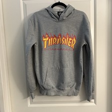 THRASHER Flames Logo Spellout