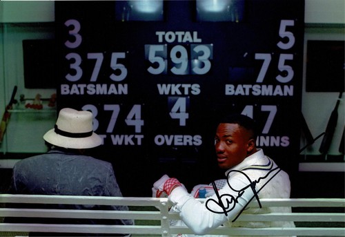 Brian lara signed 12x8 - signed, photo
